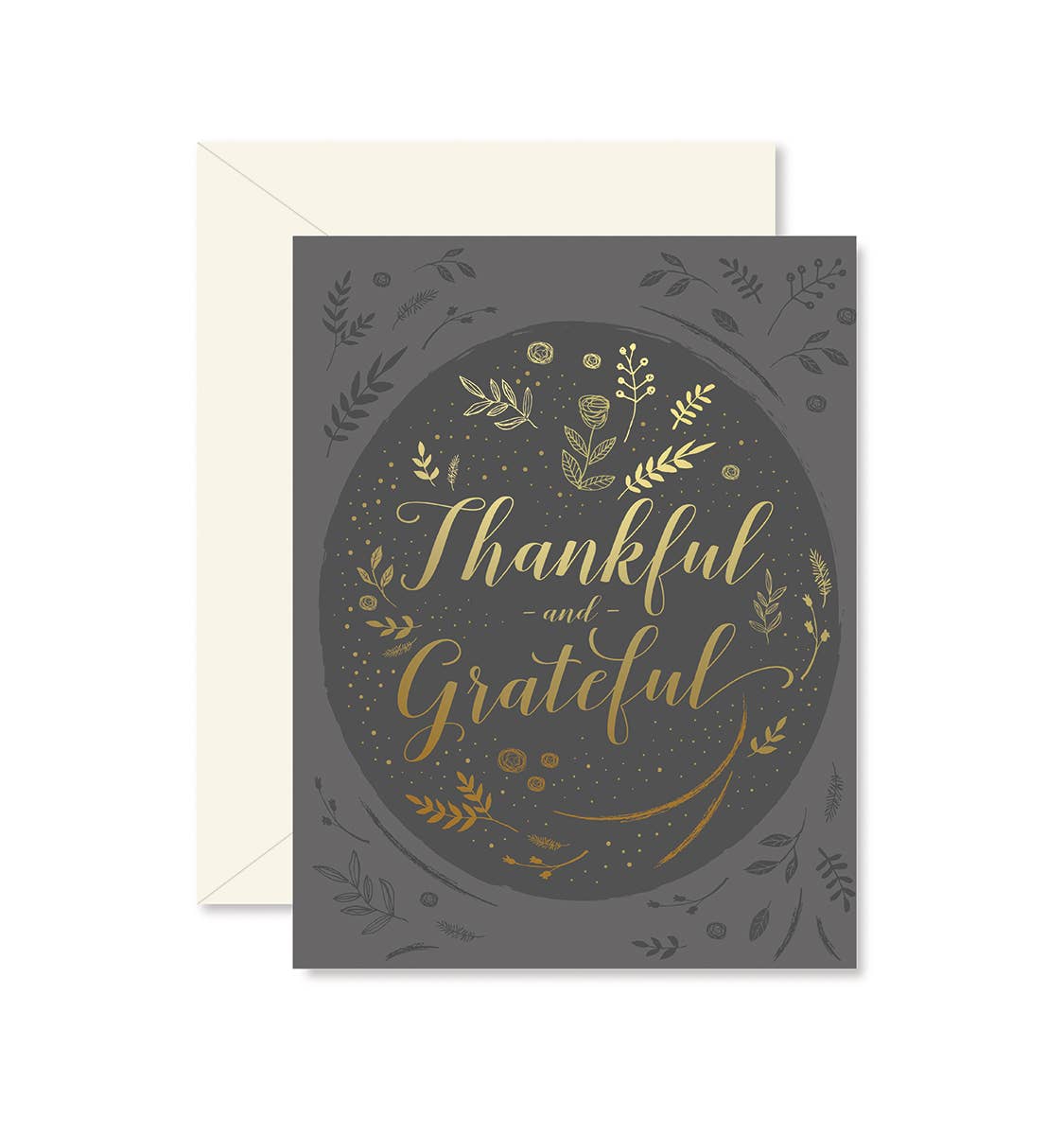 Thankful and Grateful Greeting Card