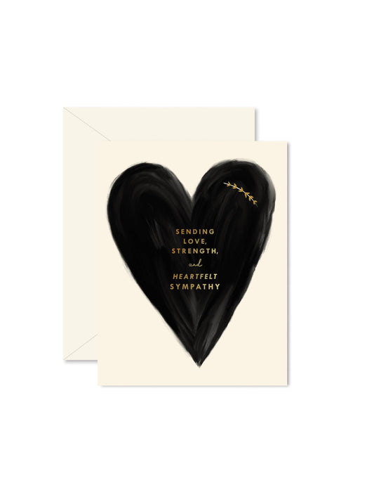 Heartfelt Sympathy Greeting Card