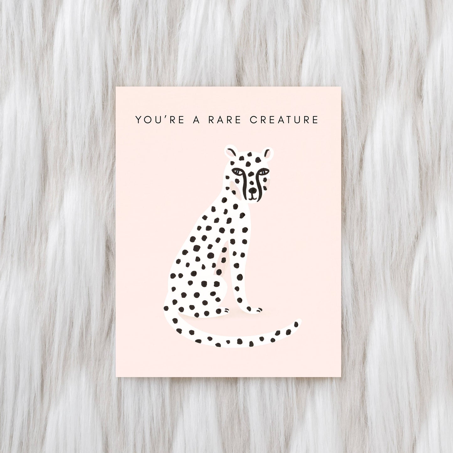 Rare Creature Greeting Card