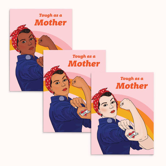 Tough As a Mother (Assorted Skin Tones) | Mother's Day: Assorted (2 of each skin tone)