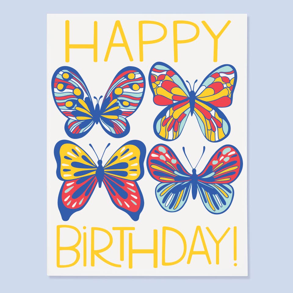 Butterfly Birthday Card