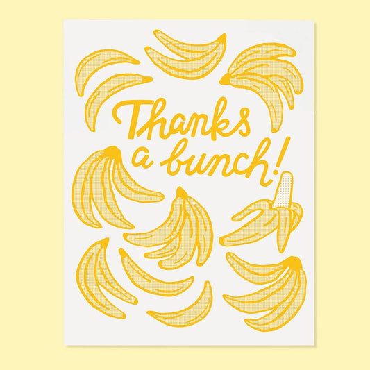 Banana Thanks Card