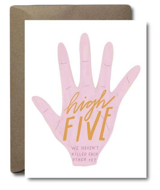 High Five Love Greeting Card